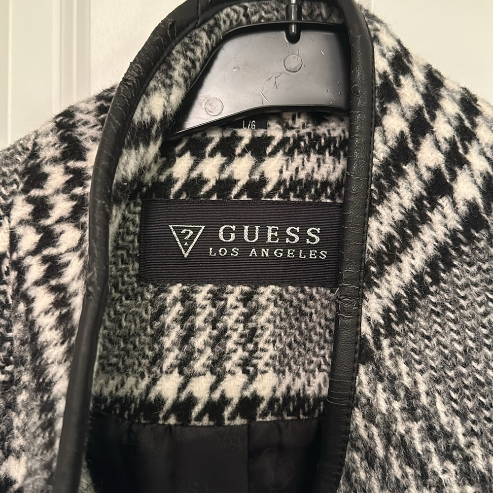 GUESS Houndstooth Coat ❗️Final Price❗️❗️❗️❗️ - Picture 11 of 11